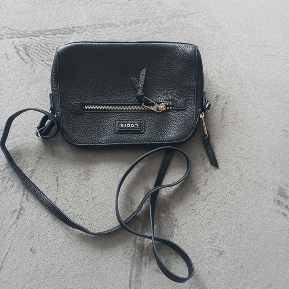 Lodis black leather crossbody bag - Picture 9 of 9
